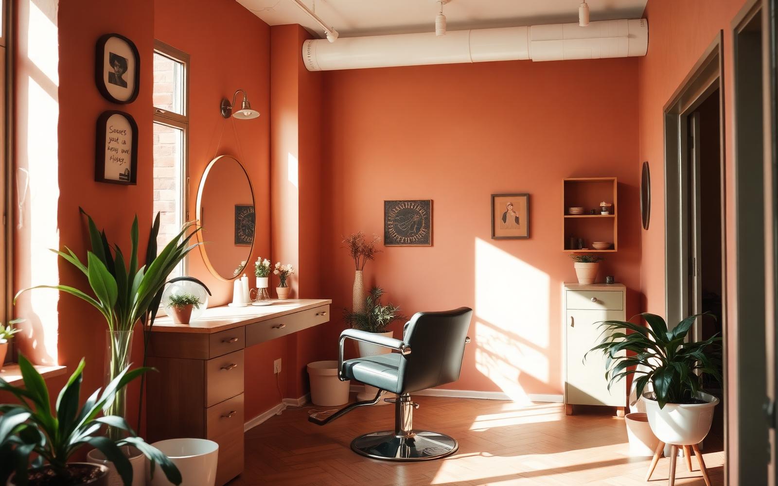 The Loft Salon homepage preview